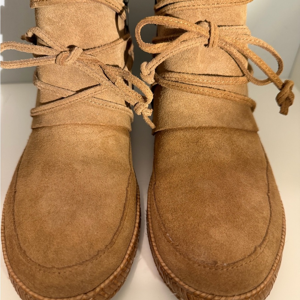 UGG Tan Suede Boots - Picture 7 of 7